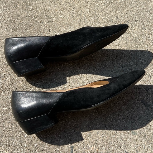 Naturalizer suede/leather pointed toe flats size 9.5 - Picture 2 of 6